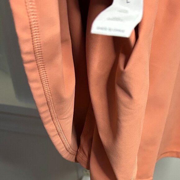 Halara Softlyzero™ Plush Backless Active Dress in Sun Baked  Color Size L - Picture 7 of 8